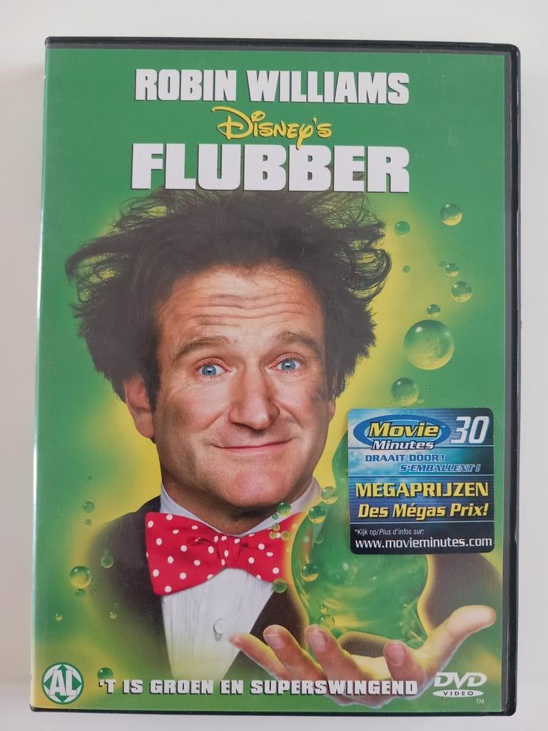 Dvd Flubber met Robin Williams (Komedie van Disney), Cd's en Dvd's, Ophalen of Verzenden, Overige genres