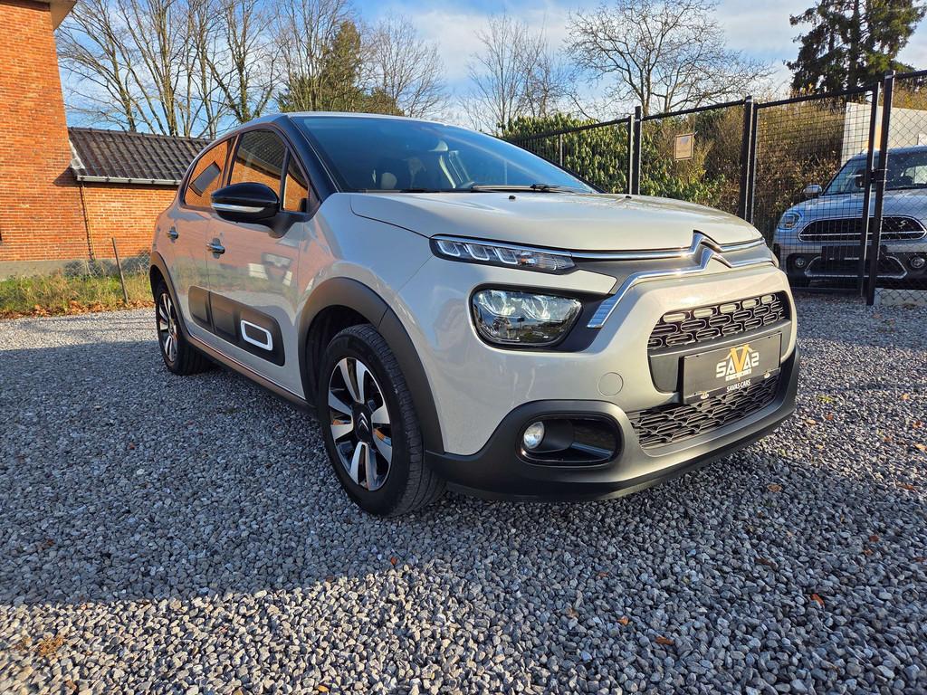 Citroën C3 C3 Pure Tech 110 S&S/Apple carplay, Auto's, Automaat, Stof, 1199 cc, Bedrijf