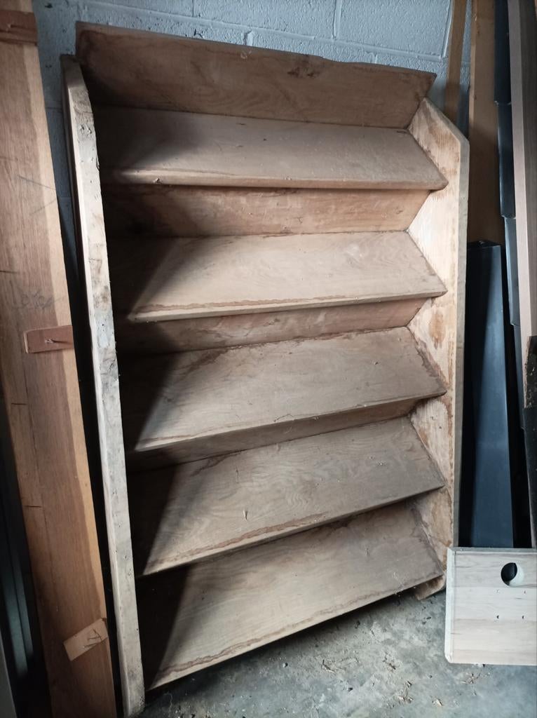 Escalier ancien en chêne massif, Enlèvement, Escalier