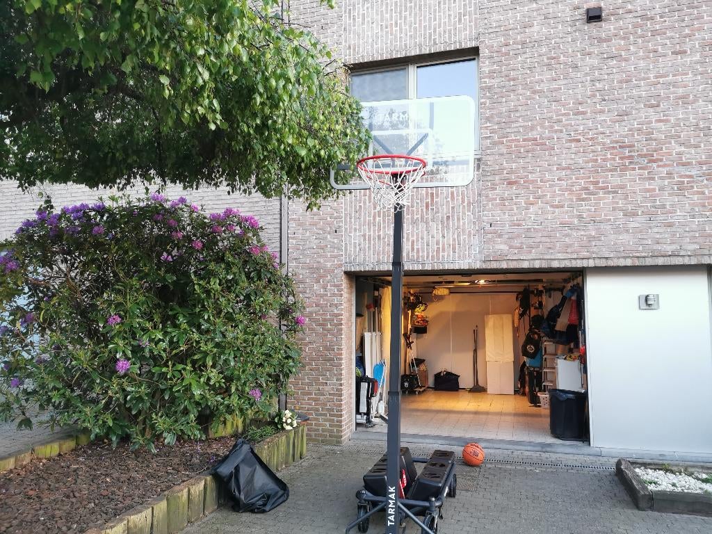 Panier de basketball sur pied Tarmak B500, Enlèvement, Comme neuf, Anneau, Panneau ou Poteau