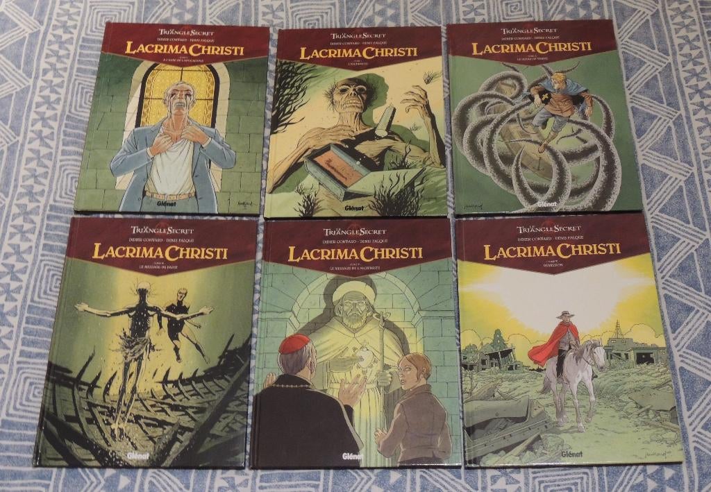 Le triangle secret Lacrima christi Série complète EO 6 tomes, Livres, BD, Enlèvement ou Envoi, Série complète ou Série, Comme neuf