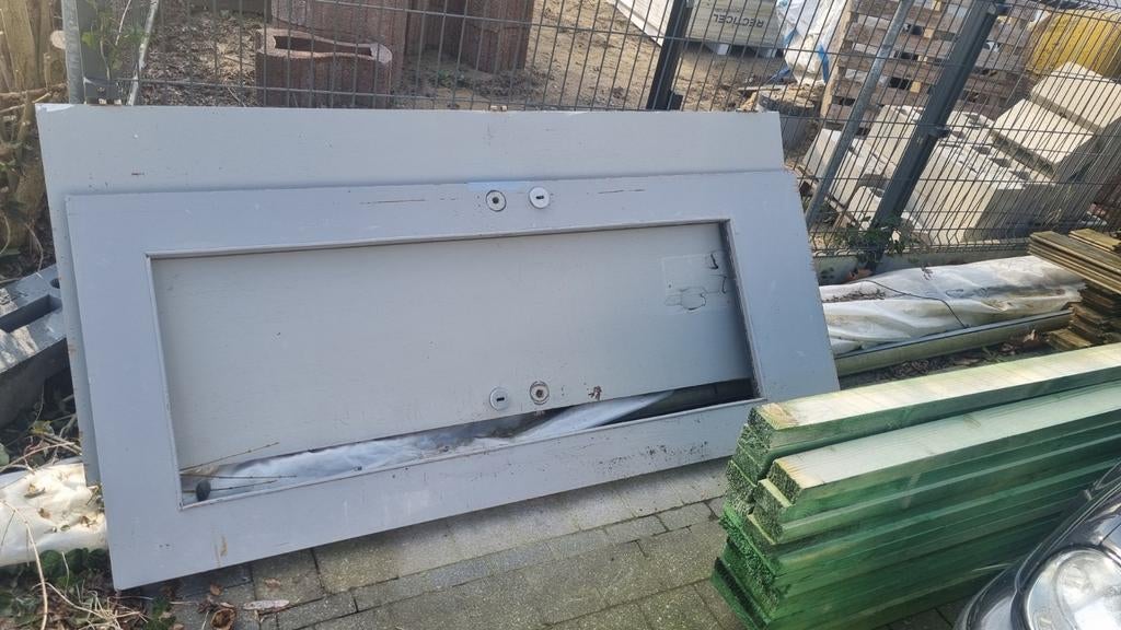 2 oude houten  deuren, Ophalen