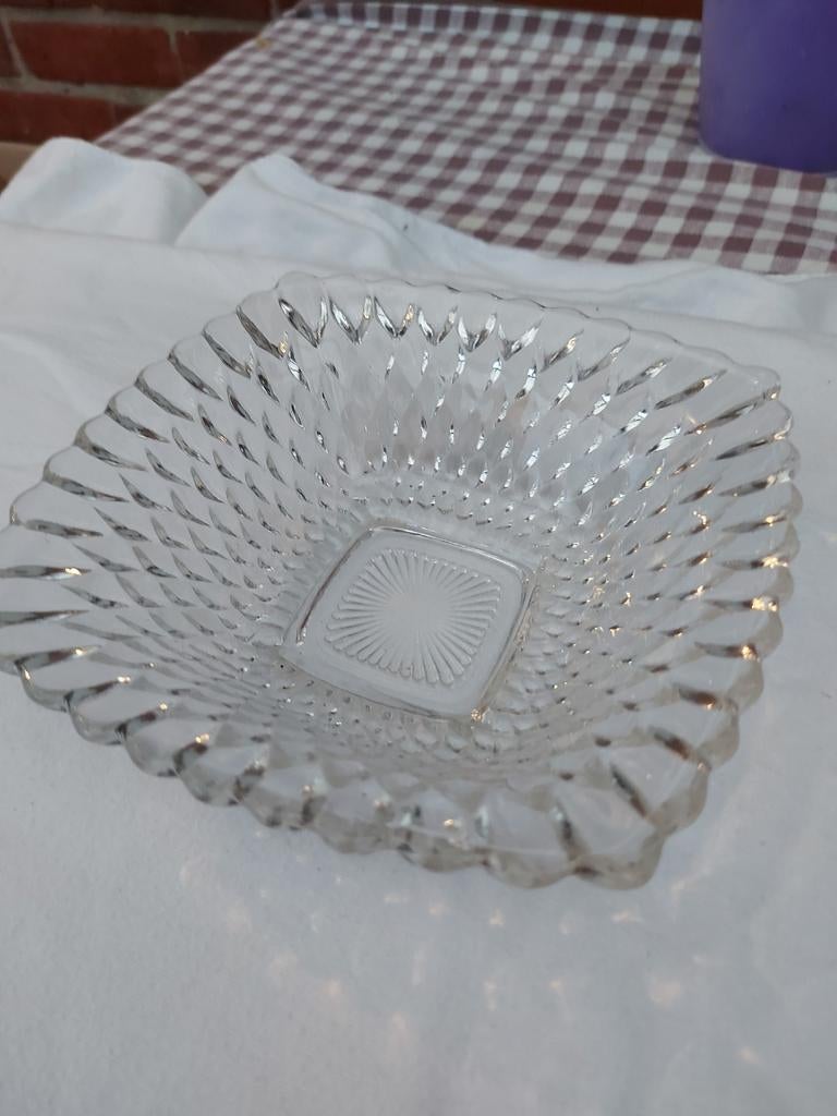 Vintage serveerschaal, Antiek en Kunst, Antiek | Schalen, Ophalen of Verzenden