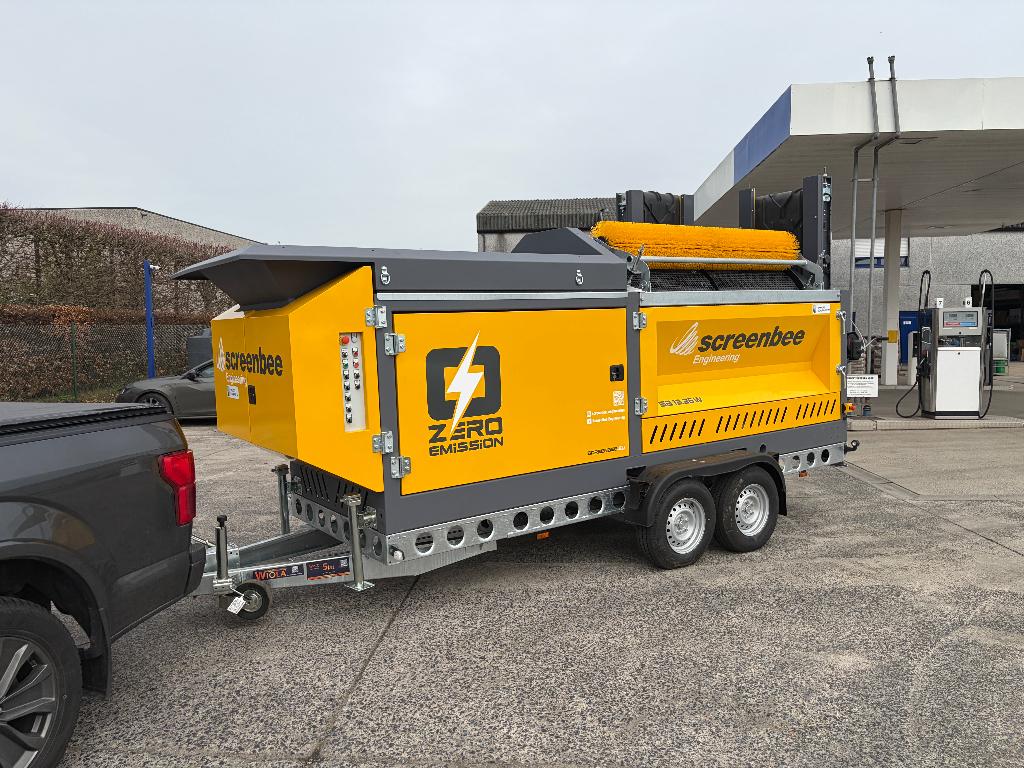 DRUM SCREEN ScreenBee trailer, Articles professionnels, Agriculture | Outils, Enlèvement, Transport