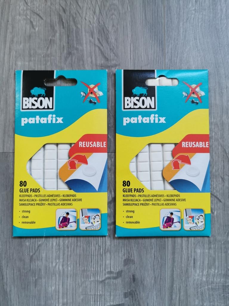 Bison patafix plakgum, Ophalen of Verzenden, Nieuw