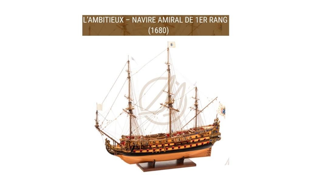Maquette de bateau l'Ambitieux !, Hobby & Loisirs créatifs, Enlèvement ou Envoi, Neuf, 1:32 à 1:50, Autres marques