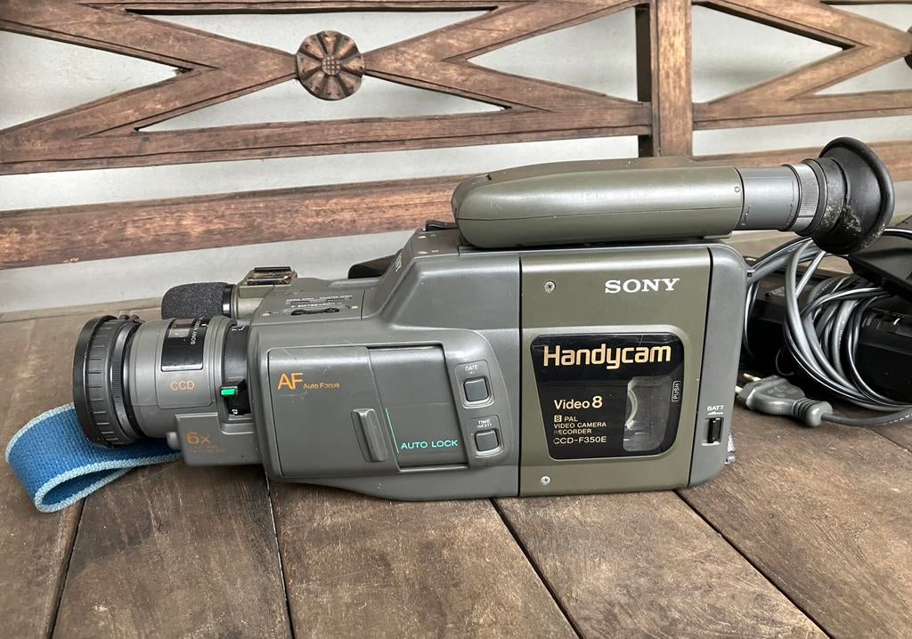 Caméra Sony video 8 Handycam, TV, Hi-fi & Vidéo, Caméscopes analogiques, Enlèvement, Caméra