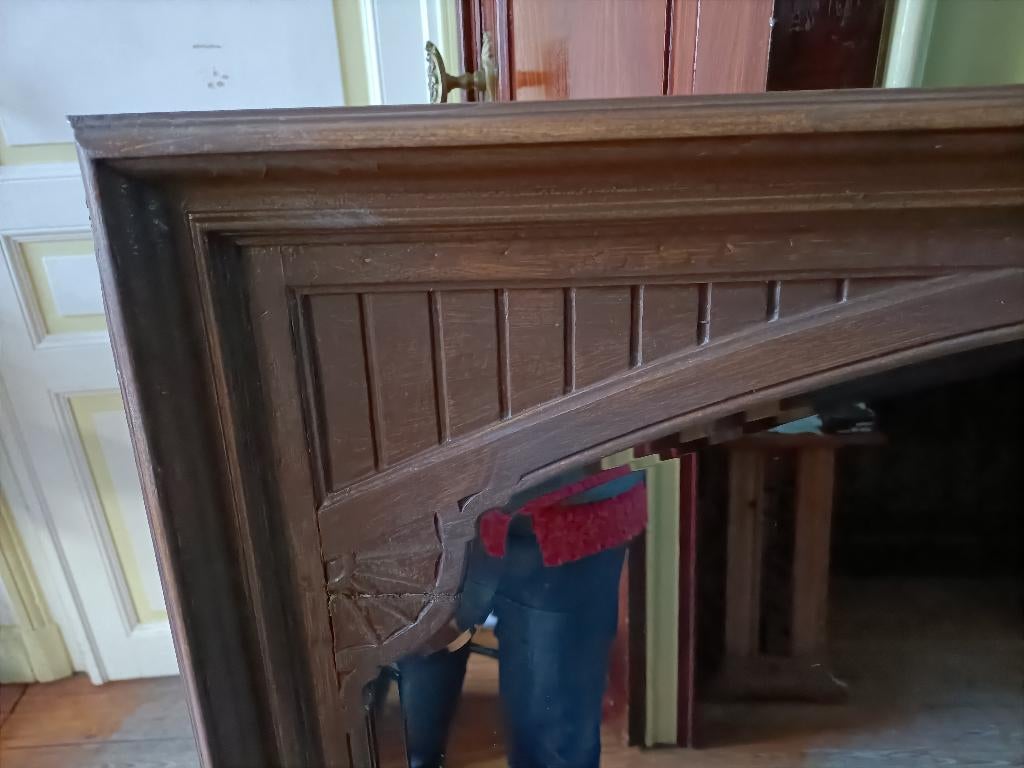 Miroir ancien, Antiquités & Art, Enlèvement, 100 à 150 cm, 100 à 150 cm