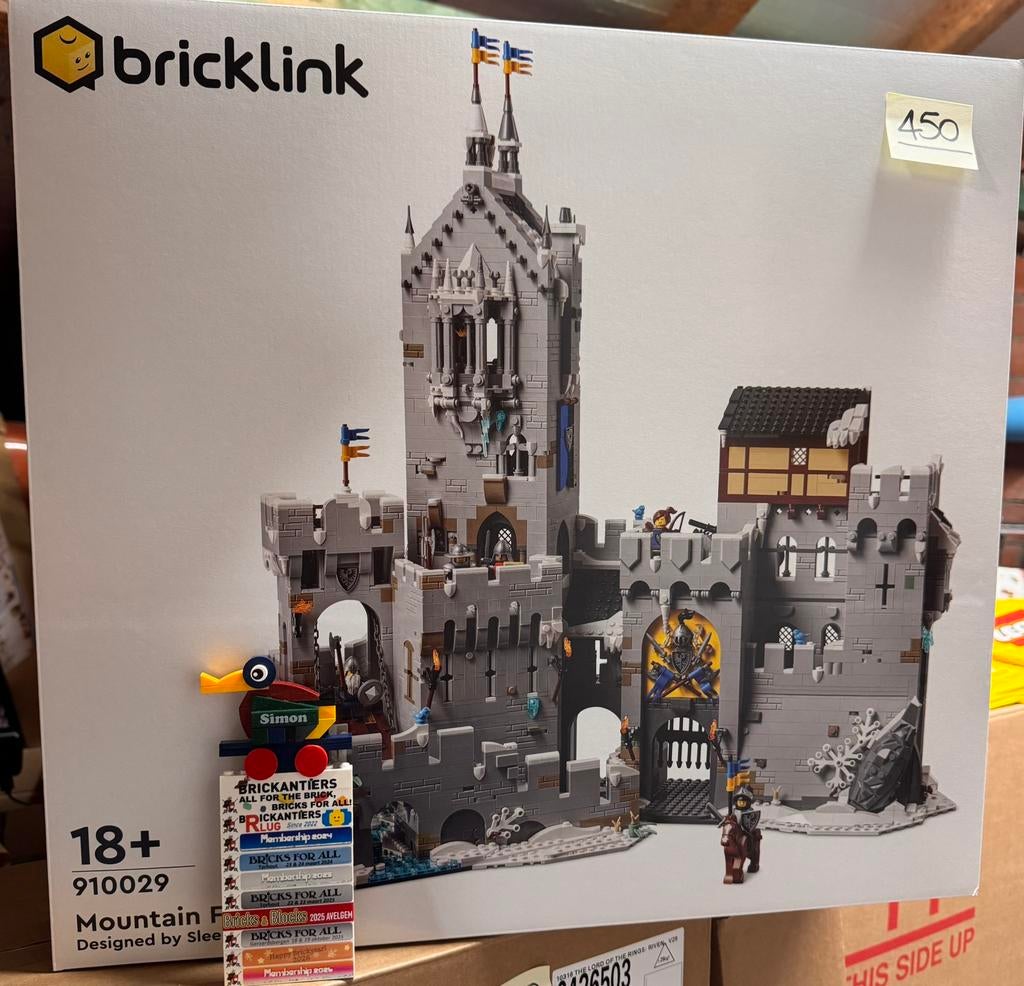 Lego 910029 - BDP - Bricklink Mountain Fortress, Ophalen of Verzenden, Nieuw, Complete set, Lego