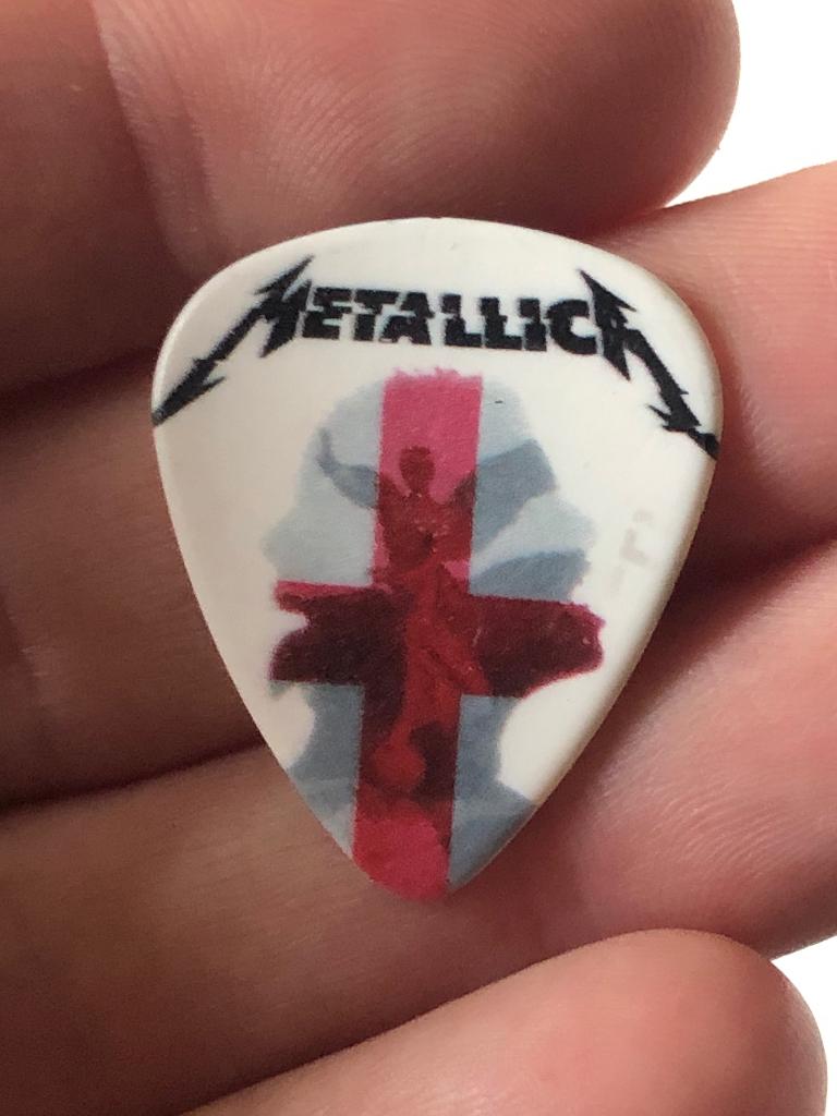 Metallica Montreal  original 2017 tour plectrum, Ophalen of Verzenden, Zo goed als nieuw