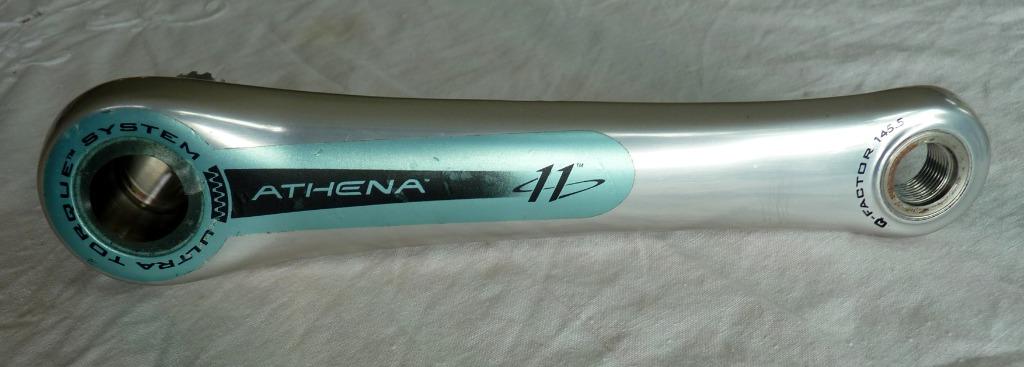 Manivelle gauche Campagnolo Athena Ultra Torque, Enlèvement ou Envoi, Comme neuf, Pédalier ou Pédales, Campagnolo