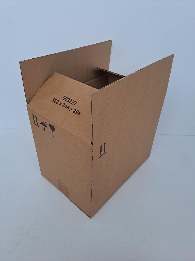 Caisses en carton neuves 36cm x 24cm x 29cm, Neuf, Enlèvement ou Envoi, Repliable, Moins de 35 cm