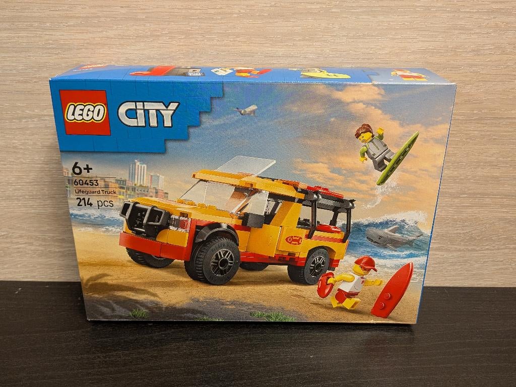 LEGO City Strandwacht reddingstruck 60453 (Nieuw in doos), Kinderen en Baby's, Speelgoed | Duplo en Lego, Nieuw, Lego, Complete set