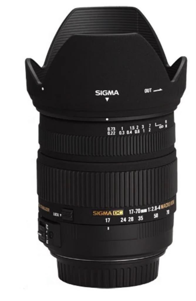 Sigma 17-70 2.8- 4 OS (nikon) nieuw, Verzenden, Zo goed als nieuw