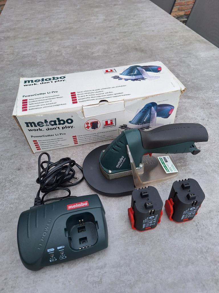 Accu tuinschaar Metabo, Ophalen, Gebruikt, Minder dan 20 mm, Metabo