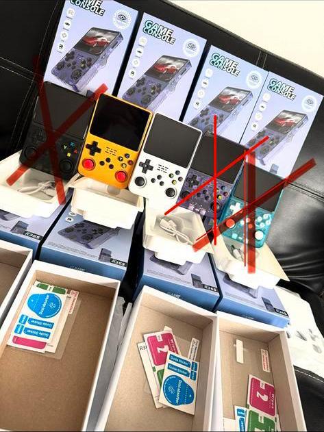 Console de jeu R36S, Consoles de jeu & Jeux vidéo, Jeux | Nintendo Game Boy, Comme neuf, Enlèvement