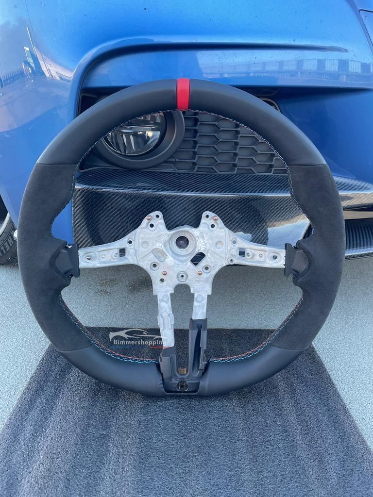 Bmw M stuur half alcantara/ half leer, F20 F21 F30 F32 etc, Auto-onderdelen, Besturing, BMW, Nieuw, Ophalen of Verzenden