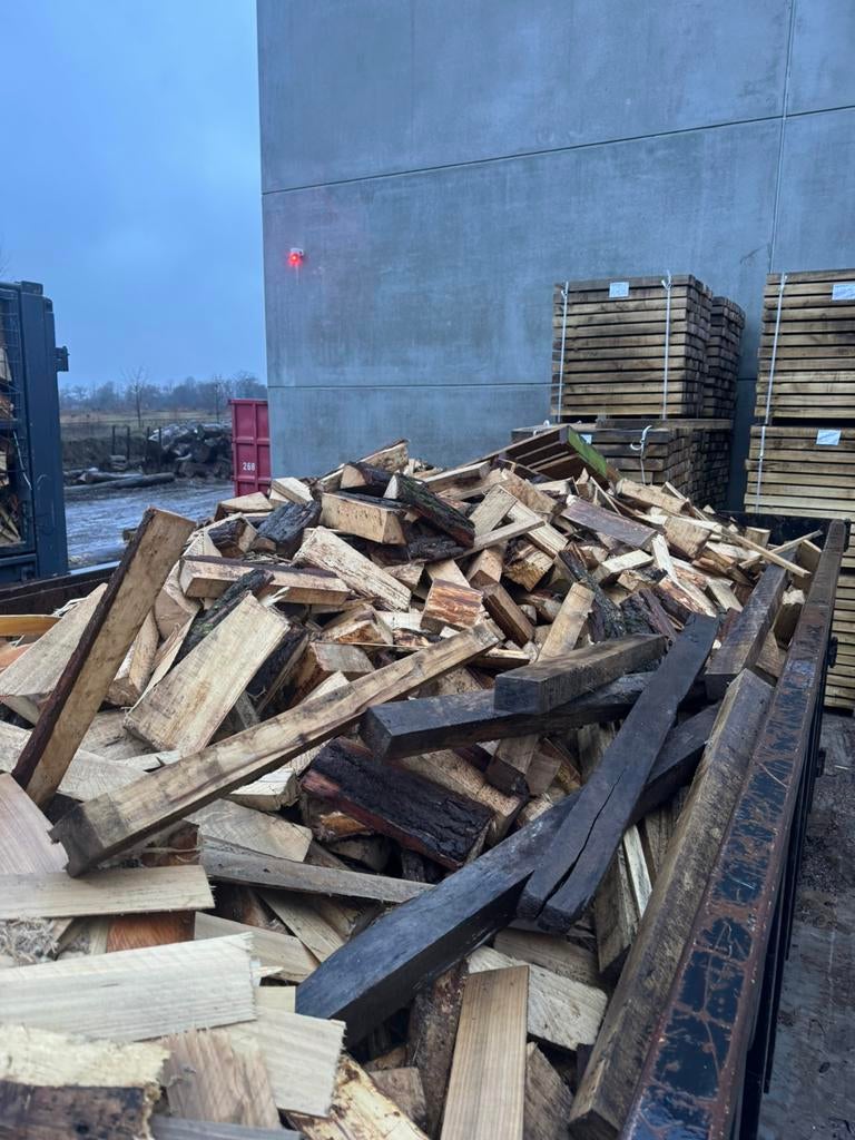 20m3 brandhout populier, Jardin & Terrasse, Bois de chauffage, Envoi