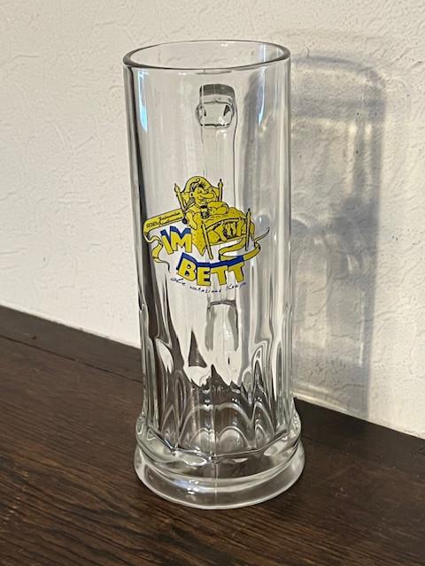 Bierglas, Dortmunder Privatbrauerei, Im Bed, Verzamelen, Biermerken, Ophalen