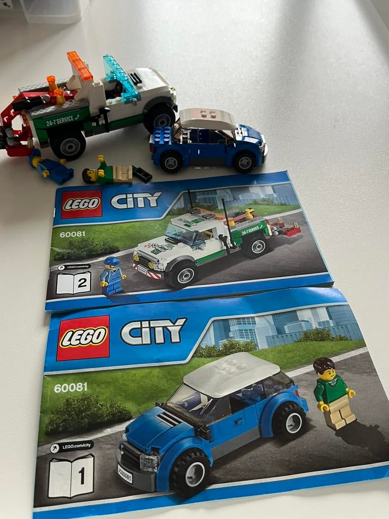 Lego city 60081 : sleepwagen, Ophalen of Verzenden, Lego
