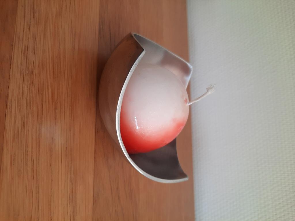 kom met kaars, Antiek en Kunst, Ophalen