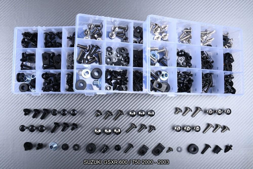 Kit visserie spécifique pour SUZUKI GSXR 600 750 2000 - 2003, Enlèvement ou Envoi, Neuf