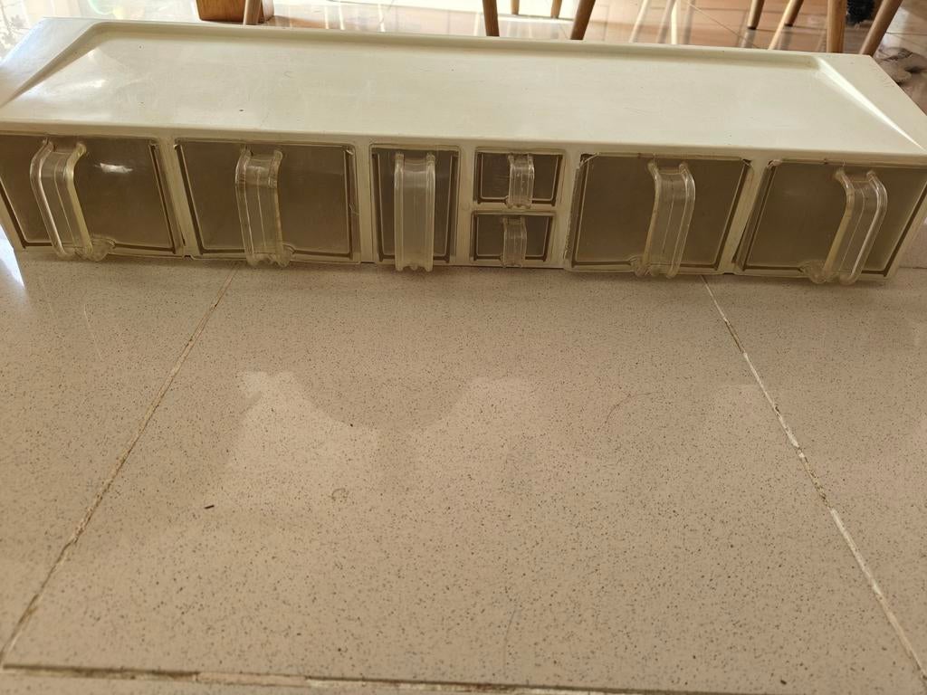 Vintage Scandinavisch kruidenrek, Huis en Inrichting, Keuken | Keukenelementen, Ophalen of Verzenden