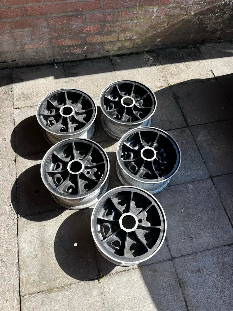 5 jantes Dunlop 5 x 10 pouces, Autos : Pièces & Accessoires, Véhicule de tourisme, Autres dimensions, Enlèvement, Utilisé