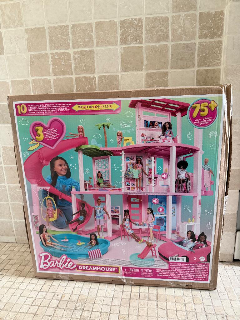 Maison Barbie Dreamhouse — neuve scellée, édition moderne, Enlèvement ou Envoi, Neuf, Poupée de maison de poupées