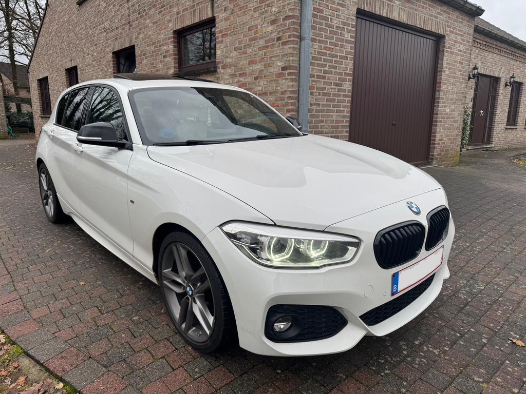 Bmw 120d M-pack/Sport.Auto/Camera/Memory/Pano/Leder/Harman K, Autos, Cuir, Achat, Entreprise, Entretenue par le concessionnaire