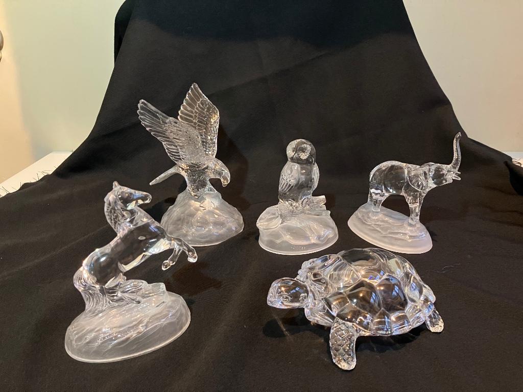 Kristallen beeldjes van dieren, Ophalen, Beeldje(s)