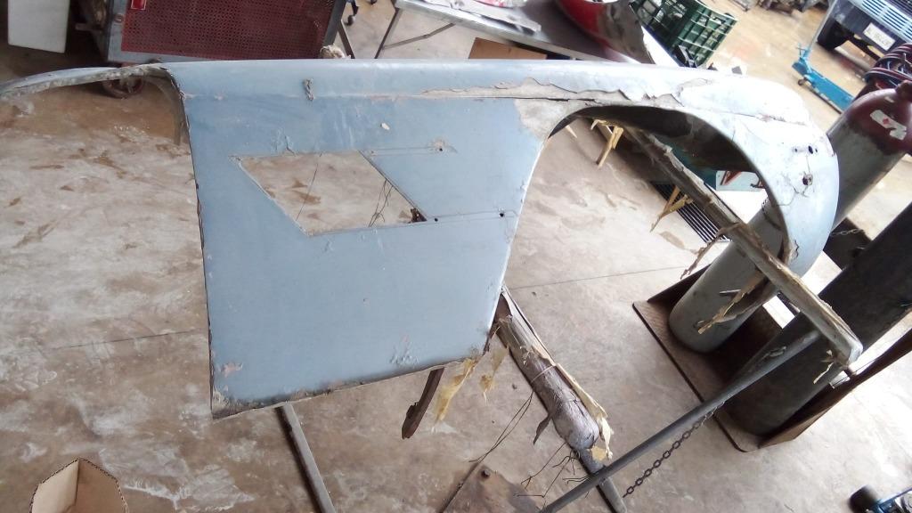 Voorspatbord rechts voor Maserati Mistral, Ophalen, Gebruikt, Voor, Spatbord