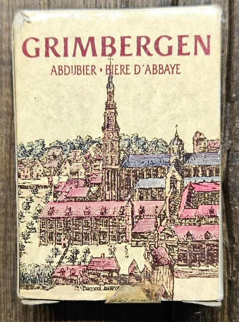 Grimbergen abdijbier mini speelkaarten abdij
De, Ophalen of Verzenden, Speelkaart(en)