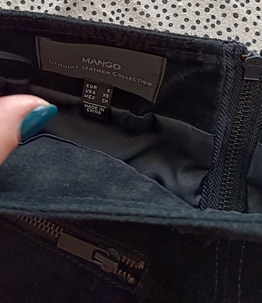 Rok (leder), Ophalen of Verzenden, Zo goed als nieuw