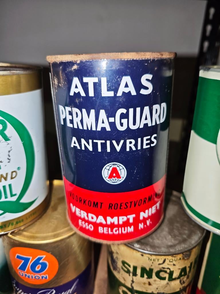 Bidon d huile ancien, Collections, Marques & Objets publicitaires, Enlèvement ou Envoi, Utilisé, Emballage