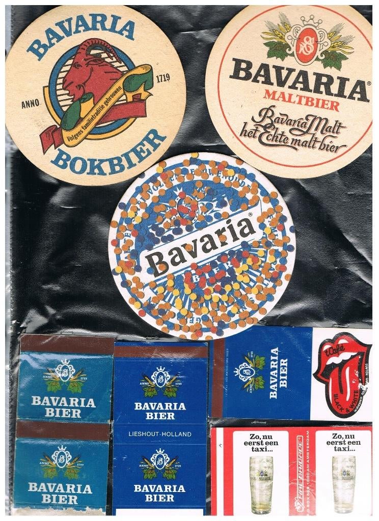 BIERVILTJES VERZAMELING BAVARIA DEEL 1, Verzamelen, Biermerken, Verzenden, Nieuw, Viltje(s), Bavaria