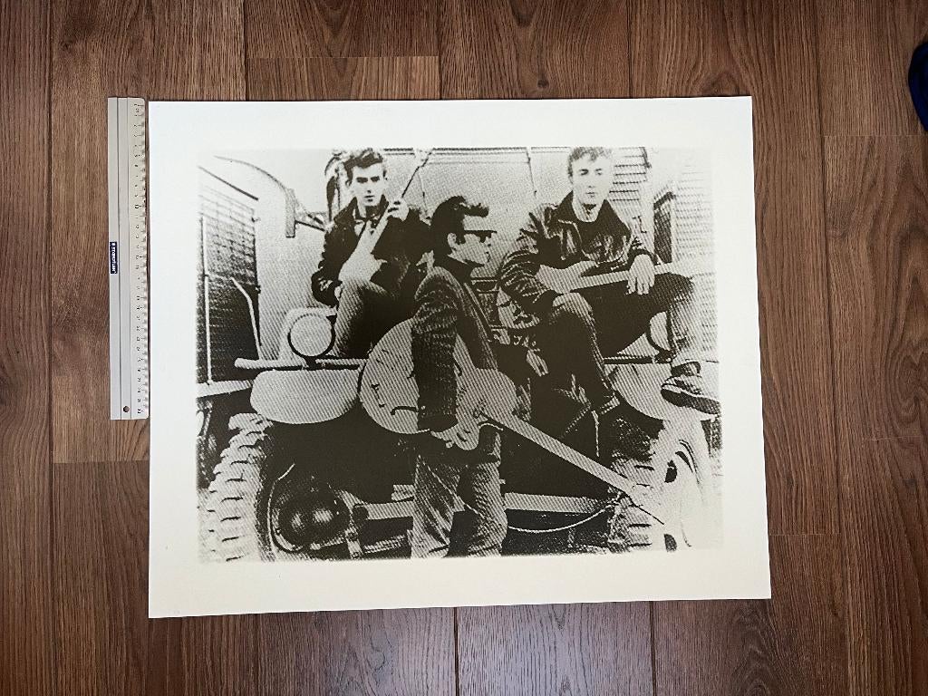 Retrobord / foto / wandplaat The Beatles, Huis en Inrichting, Woonaccessoires | Wanddecoraties, Ophalen of Verzenden