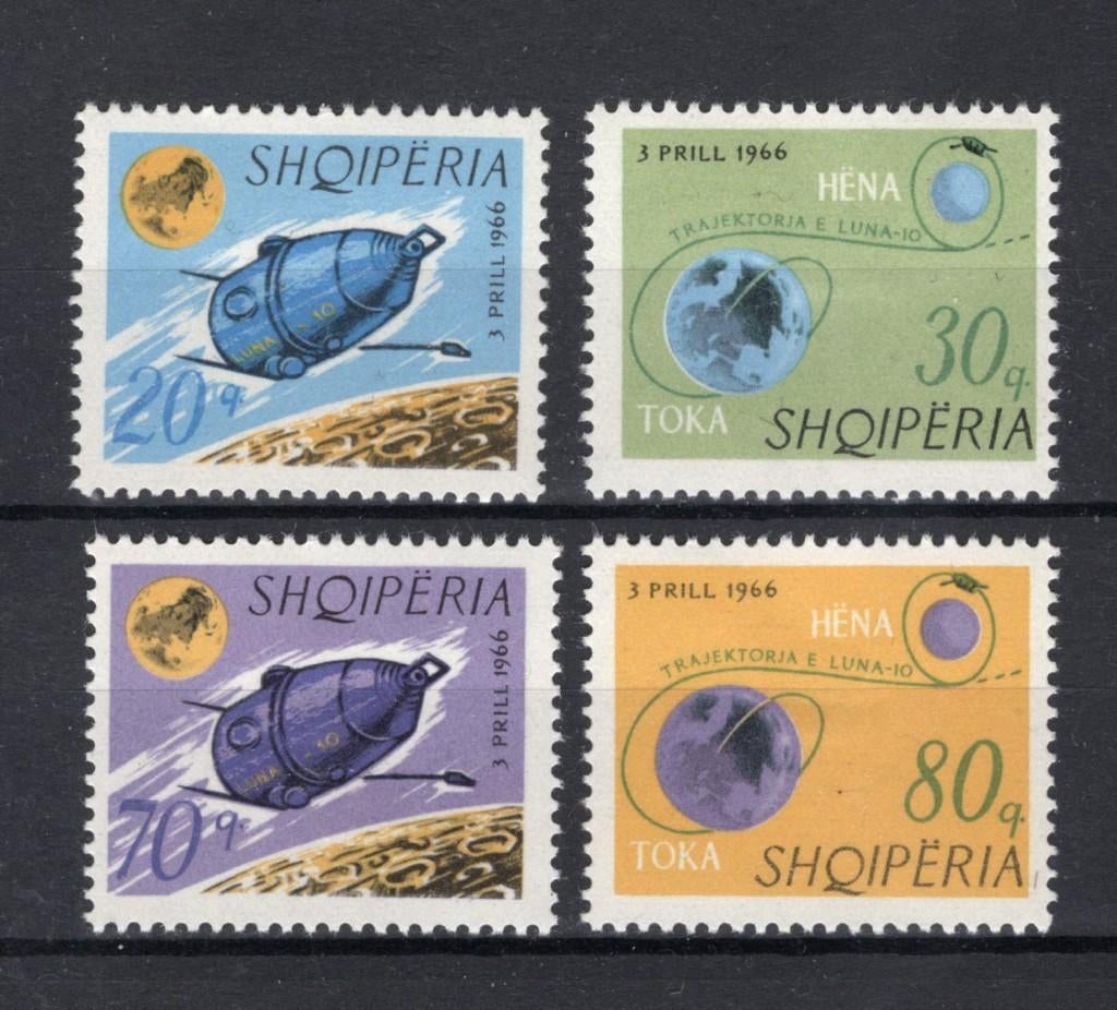 ALBANIE Numéro 891/894 MH 1966, Enlèvement ou Envoi, Autres pays, Non oblitéré