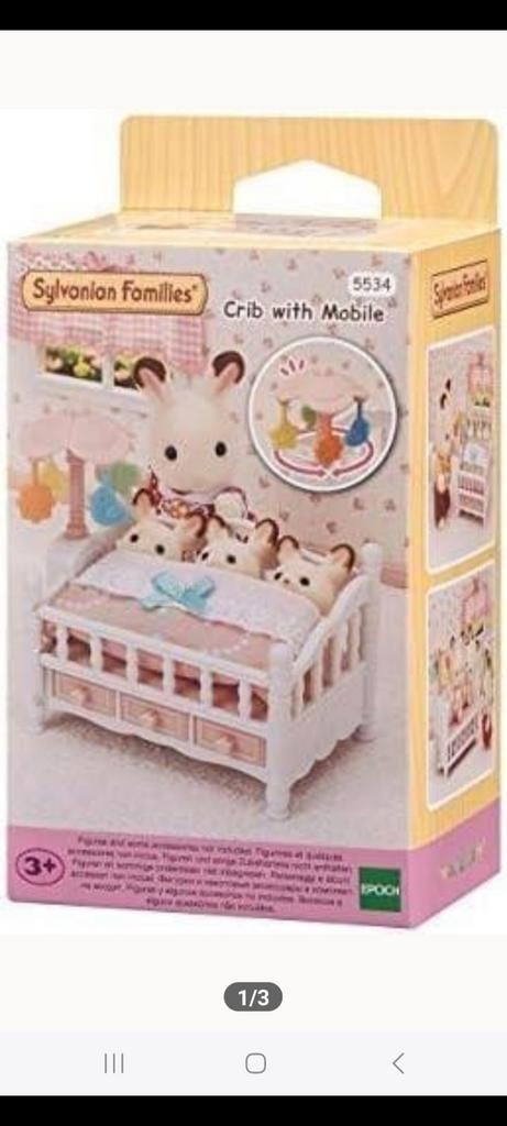 Sylvanian families bed voor drieling, Enlèvement