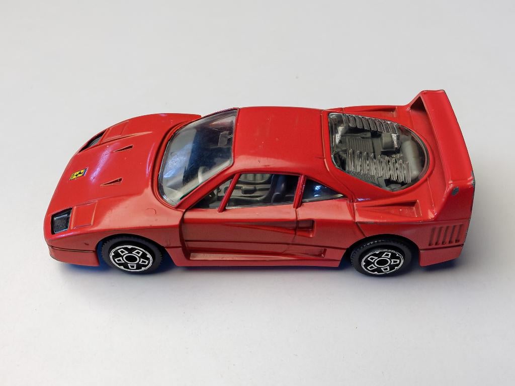 Burago Ferrari F40 1/43, Enlèvement ou Envoi, Utilisé, Voiture, Autres marques