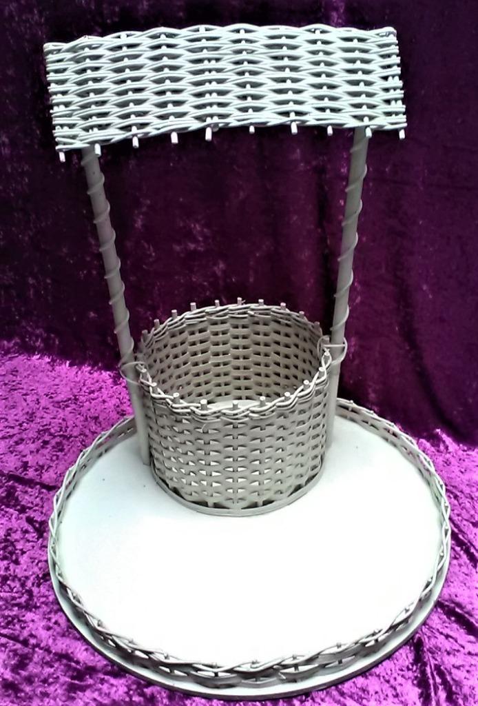 Presentatie mand waterput voor doopsuiker- witte kleur groot, Enlèvement, Neuf, Cadeau d'accouchement