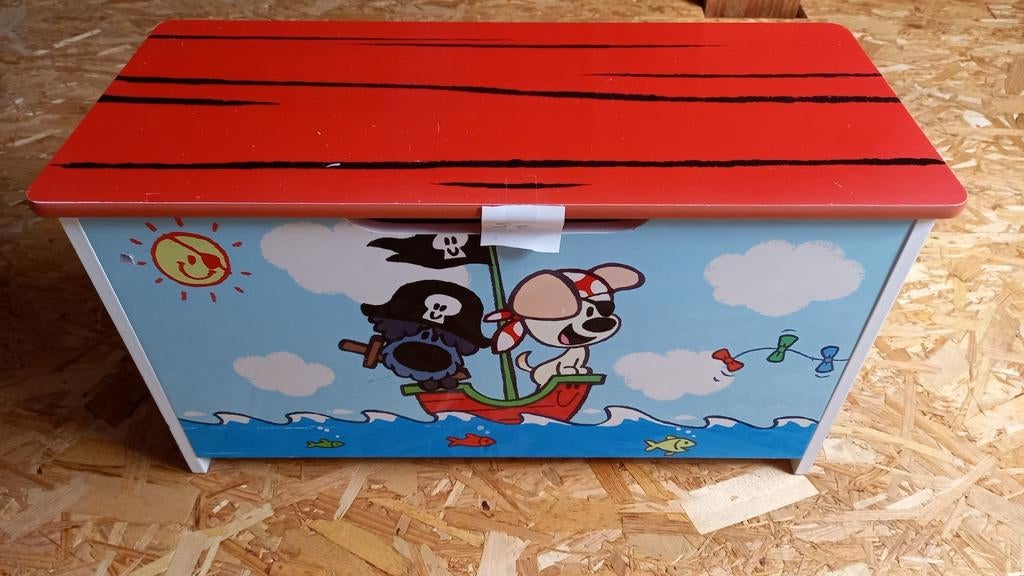 Speelgoedkist, Ophalen, Gebruikt