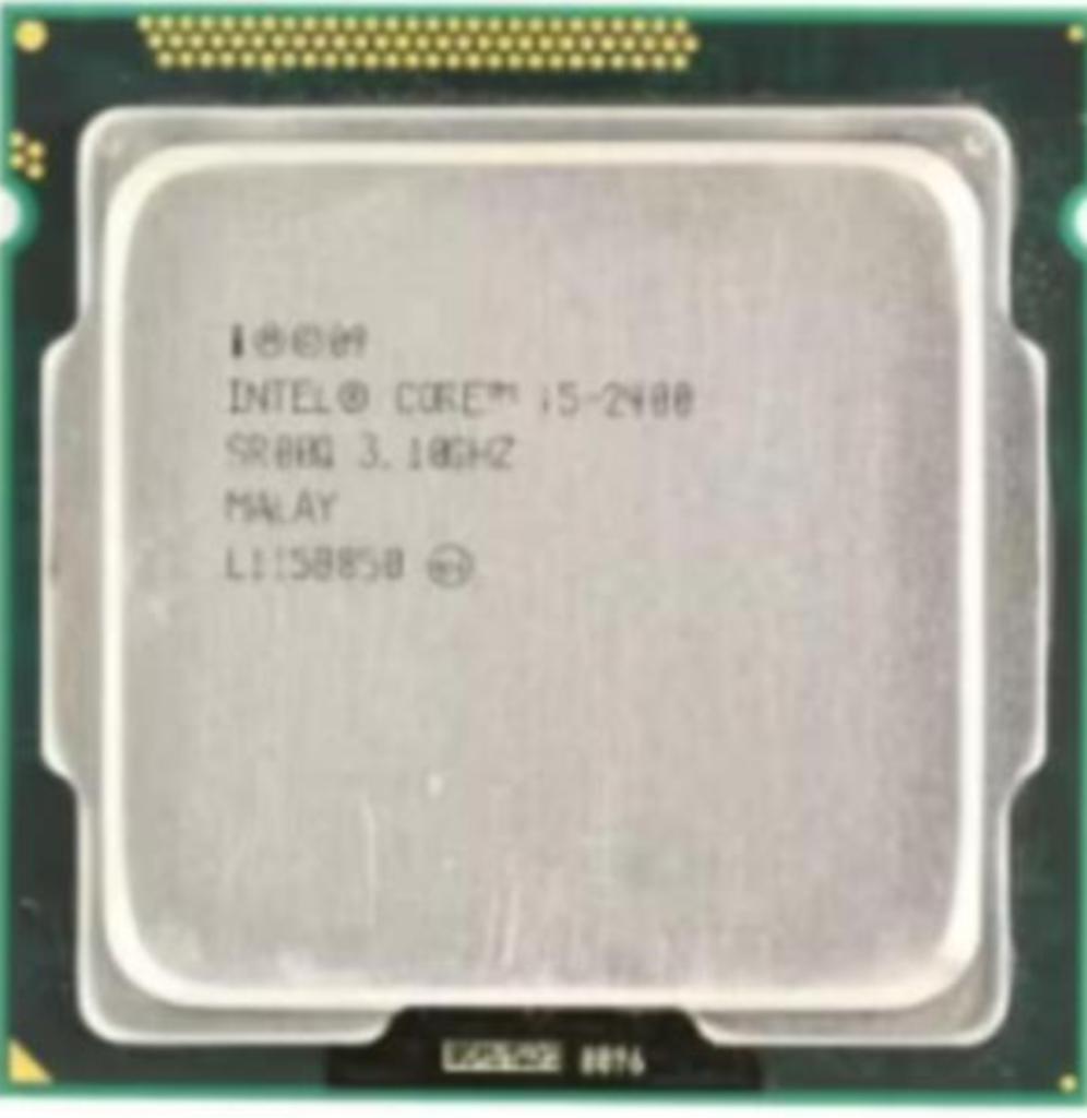 Intel Core i5 2400 3.1GHz CPU met Socket LGA 1155, Computers en Software, Processors, Ophalen of Verzenden, Gebruikt, 3 tot 4 Ghz
