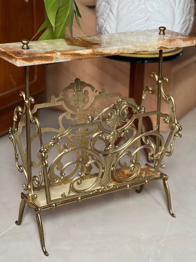 Porte revues Hollywood Regency, Maison & Meubles, Enlèvement, Utilisé