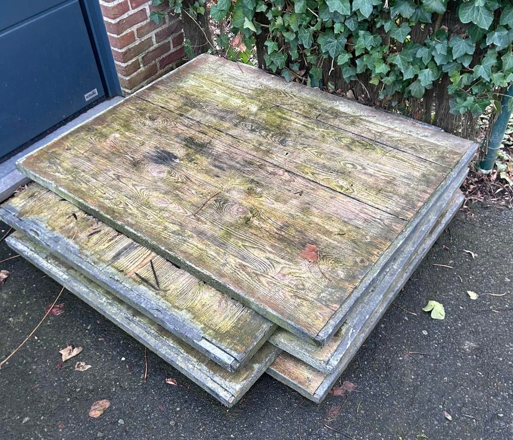 Steenschotten 140 x 112 x 5 cm, Ophalen, Gebruikt