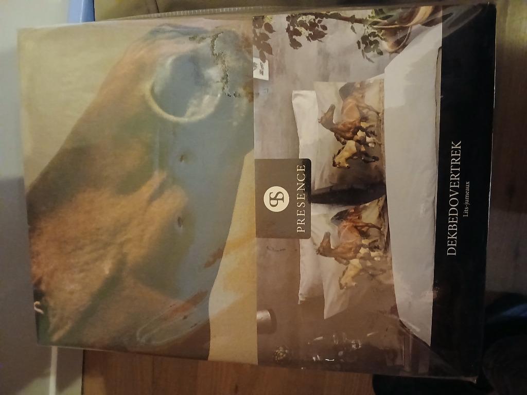 Dekbedovertrek met paarden, Ophalen, Nieuw, Tweepersoons, Dekbedovertrek