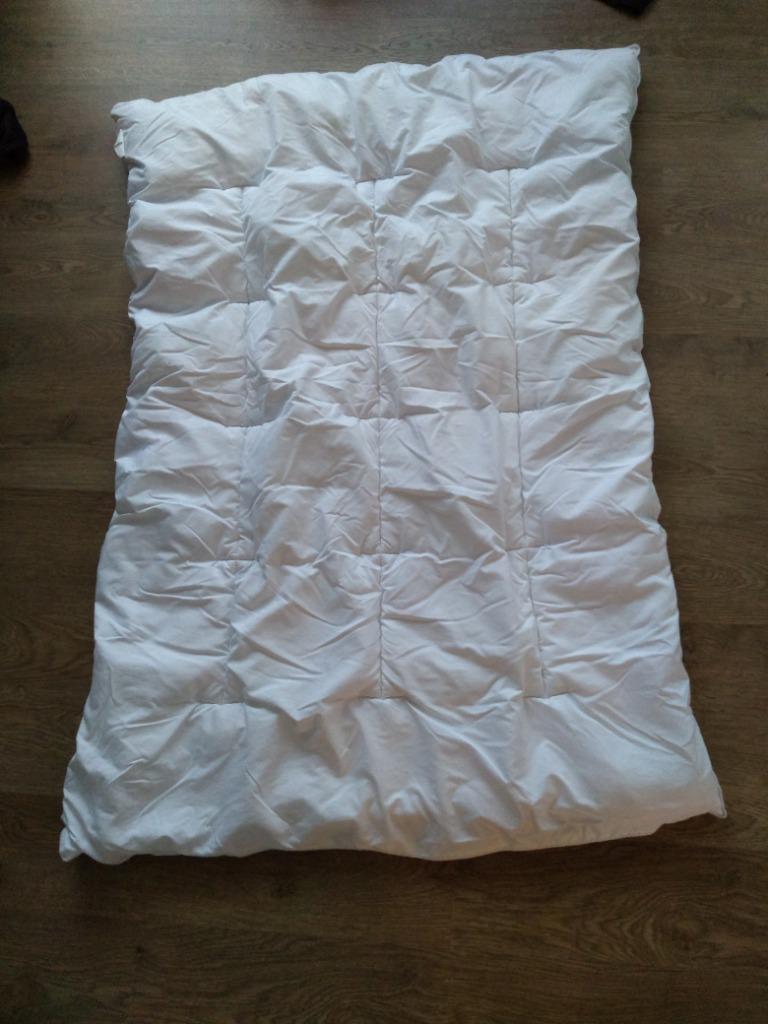 Dekbed 100x140, Kinderen en Baby's, Jongetje of Meisje, Wit, Ophalen of Verzenden, Deken of Dekbed