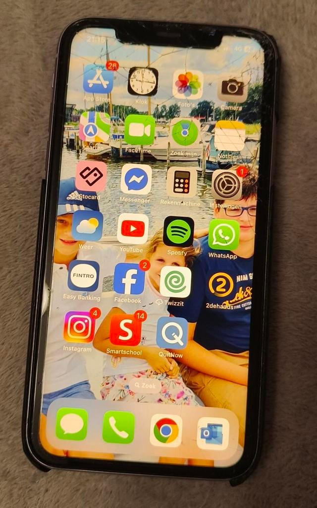 iPhone 11, Télécoms, Téléphonie mobile | Apple iPhone, Enlèvement ou Envoi, IPhone 11, 64 GB, Violet