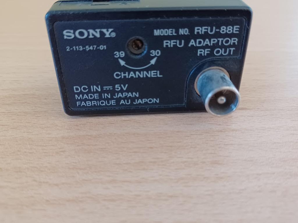 Adaptateur Sony RFU-88E, TV, Hi-fi & Vidéo, Caméscopes numériques, Enlèvement ou Envoi, Comme neuf, Caméra, Sony