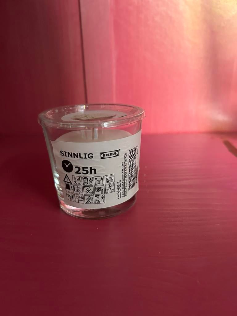 Vanille kaarsen ikea, Enlèvement, Comme neuf